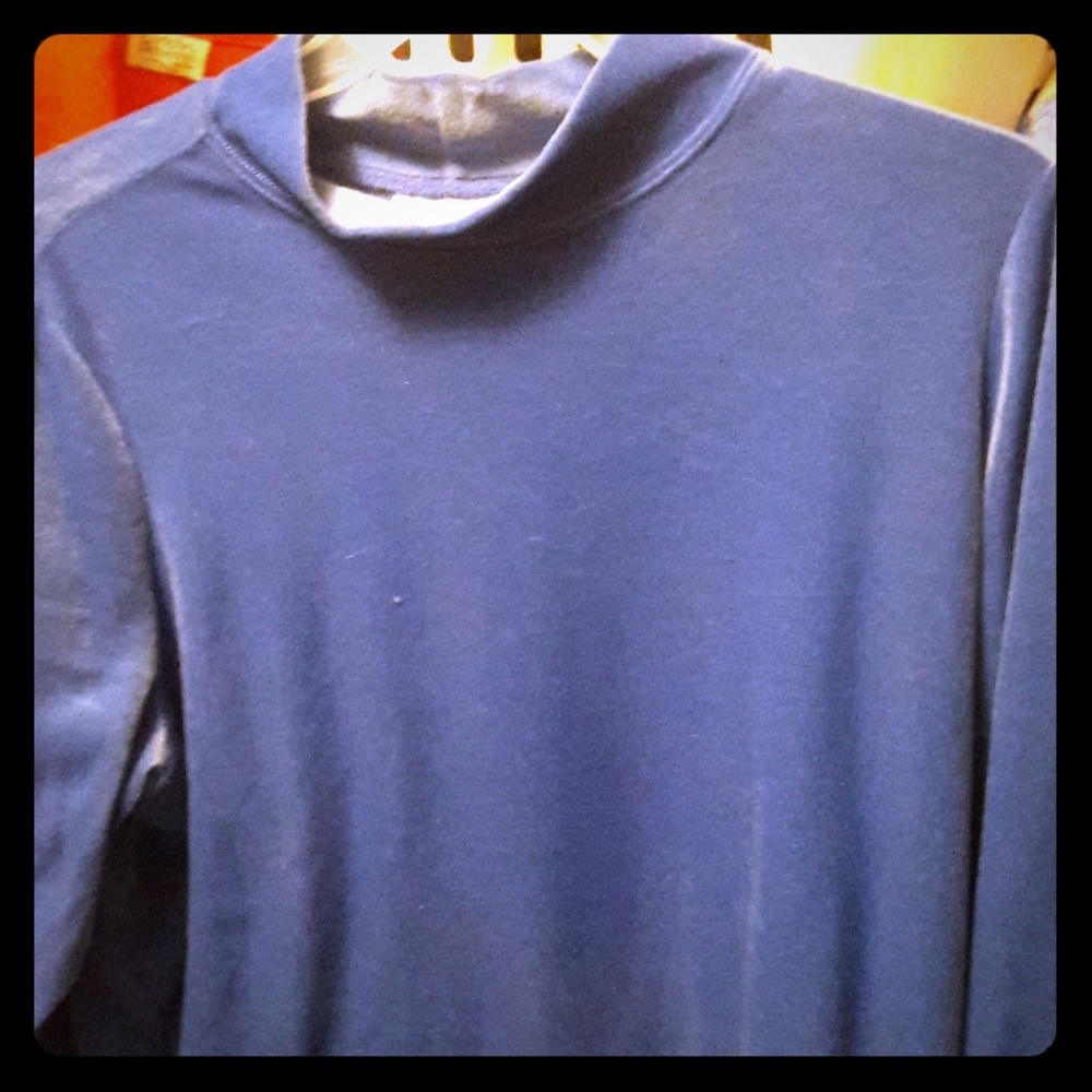 Velour long sleeve shirt